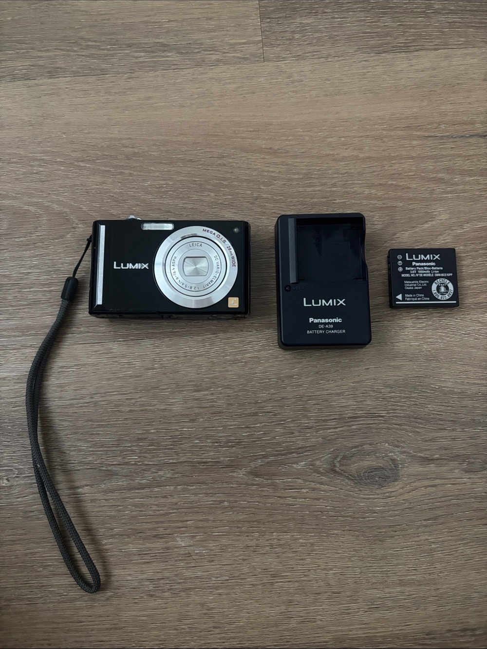 Panasonic LUMIX DMC-FX55 Compact Digital Camera Black - USED